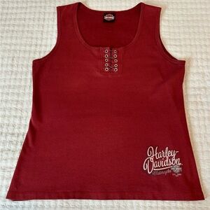 Harley Davidson Sleeveless top L